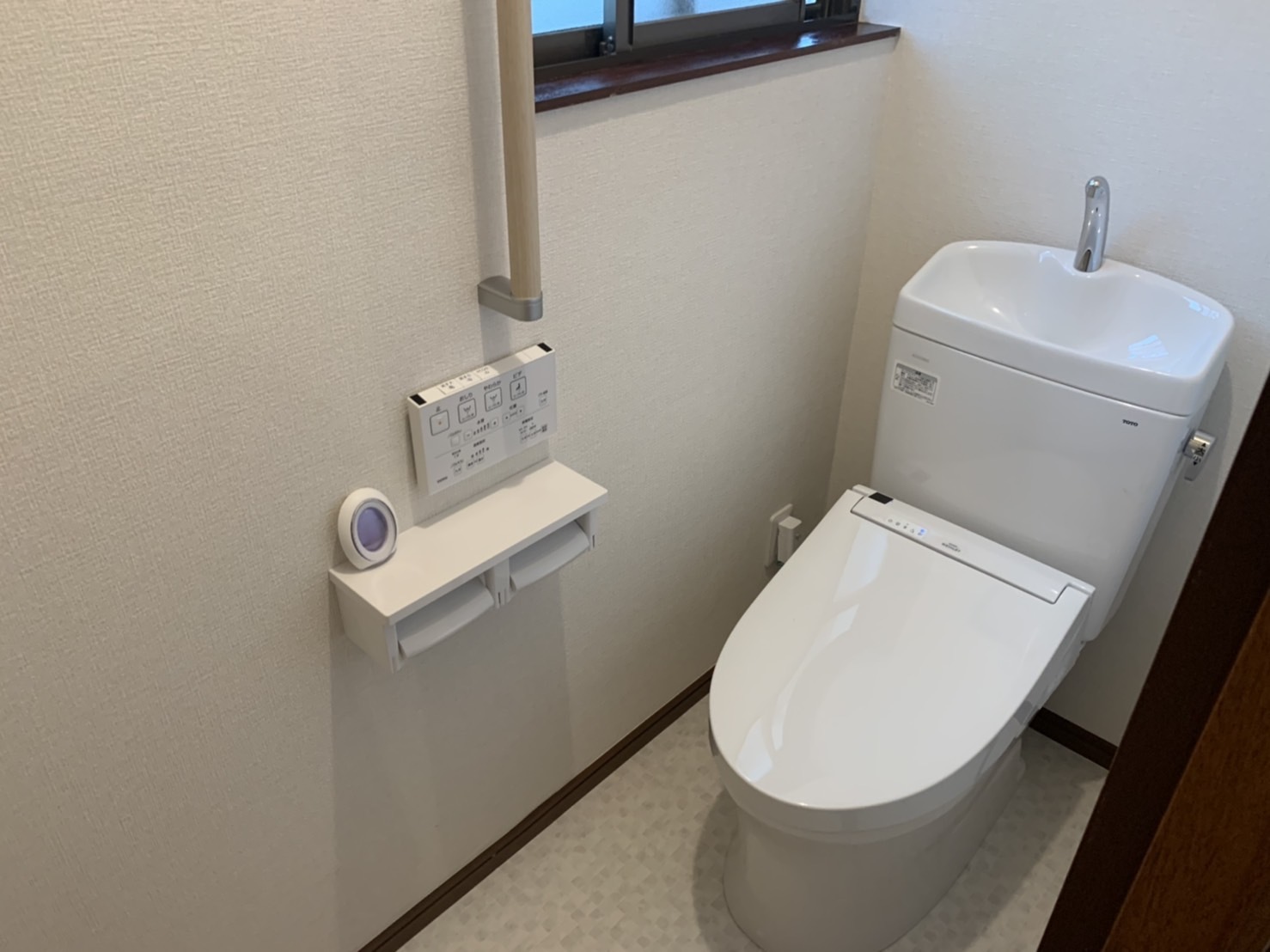 画像：トイレの完成予想図